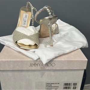 JIMMY CHOO Saeda 100 sandals